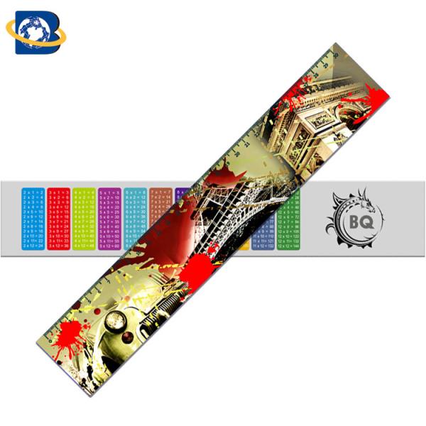 Quality Custom 3d lenticular Ruler Straight Rulers Promotional Gift Stationery wholesale