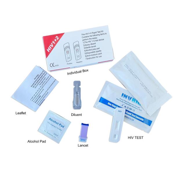 Quality High Sensitive 1/2 Quick Hiv Test Kit Home Use wholesale