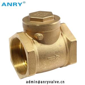 1.6Mpa Plumbing Female Thread Brass Non Return Valve