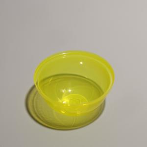 90mm Clear PP Plastic Disposable Cup Lid with Customizable Color