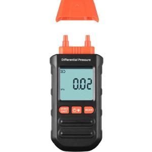 MC Digital Differential Manometer HVAC Testing Gas Pressure