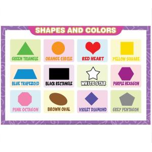 Cheap Premium Disposable 12X18'' Plastic Placemat Waterproof Number Pattern Learning Table Mats for Baby for sale