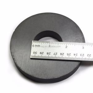 190mm Outer Size Large Y35 Ferrite Speaker Magnet for Headphone Tolerance ±1%