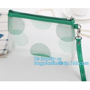 China gift promotional hot Selling low price special purpose man women mesh cosmetic bag purse, Women mesh Make Up Bag Cosmeti on sale