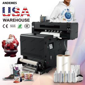 2 Head Oven Dtf Printer With Oven Automatic Shaking Powder 60cm Print Width