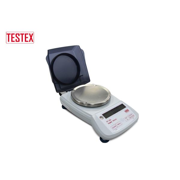 0.01g Precision Fabric Testing Equipment LCD Display Fabric Scale With Wind -