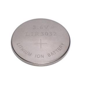Rechargeable LIR3032 Li Ion Button Battery 110mAh Low Power Consumption
