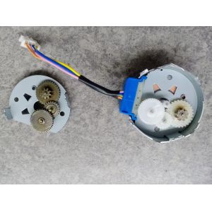 48V DC Permanent Magnet Stepper Motor with Gearbox for Automation Systems and