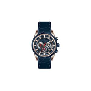 China Analog Mens Stainless Steel Wrist Timepieces Big Face With Date Function on sale