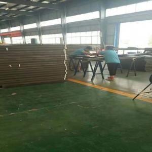 Lightweight Aluminium Door Frame Profile HL-80 Easy To Clean And Maintain