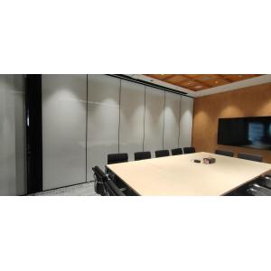 Commercial Spaces Folding Office Room Separator Customization With Anodized Aluminum