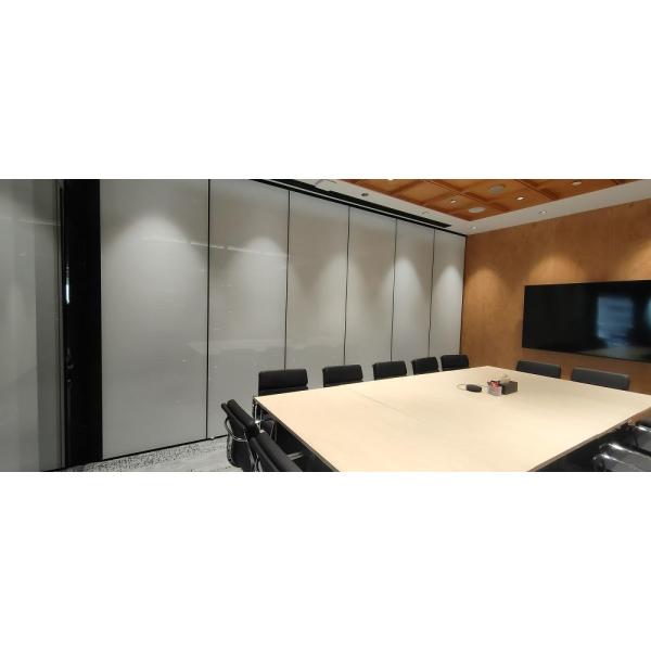 Quality Commercial Spaces Folding Office Room Separator Customization With Anodized Aluminum wholesale