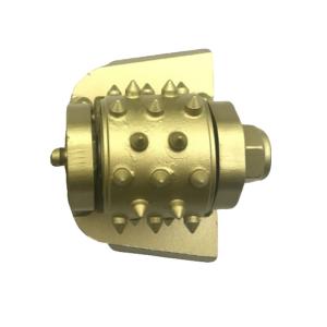 Golden Bush Hammer Plate 125mm 150mm Pneumatic Wrench Tool With 3 / 6 Rollers