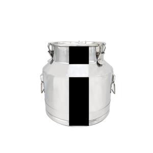 China Height 390mm 15 Litre Milk Can 8kg Stainless Steel Milking Bucket on sale
