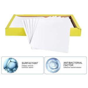 Disposable Paper Hand Soap Sheets Customized Space Saving Lightweight