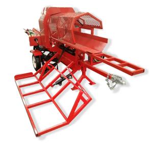 Cheap wood splitter log firewood processors with hydraulic saw 35t large firewood processor diesel machine fire wood processor for sale