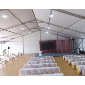 20x35 Custom Made Tents With One Side Glass Wall For Test Driving Meeting