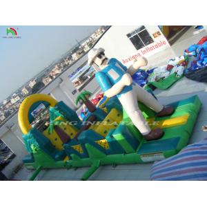 Commercial Inflatable Obstacle Course Inflatable Obstacle Courses With Slide
