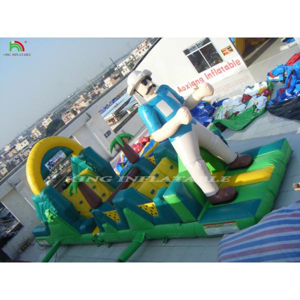 Commercial Inflatable Obstacle Course Inflatable Obstacle Courses With Slide