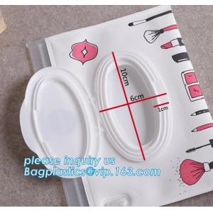 reusable wet wipe pouch dispenser for baby or personal wipes, Custom logo