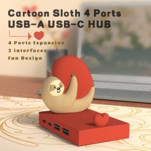 Multifunction station usb c hub smart adapter with Memory Card Reader