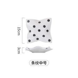 Luxury Nordic Style Ceramic Plates , Bohemian Plate Set For Restaurant