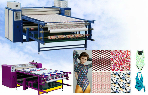 Quality 600mm Roll Diameter Textile Calender Machine Heat Transfer Printing Machine wholesale