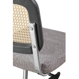 0.092CBM Rattan Task Modern Executive Desk Chair 70cm BIFMA