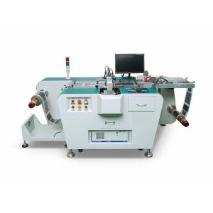 China Dual Head CCD Hole Punching Machine with 0.6-0.8MPa Air Pressure for 1-5mm Punching Diameter and 0.05-0.35mm Thickness on sale
