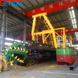 Diesel Power Type 14 Inch Water Flow 2000 Cutter Suction Dredger with Pump Size