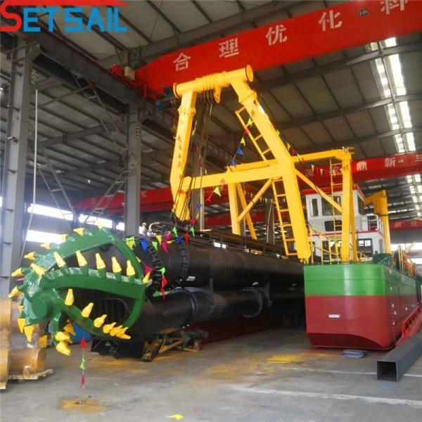 Diesel Power Type 14 Inch Water Flow 2000 Cutter Suction Dredger with Pump Size