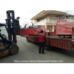 PP Raffia Ropes Nets Plastic Waste Shredding Machine Rotary Blades High