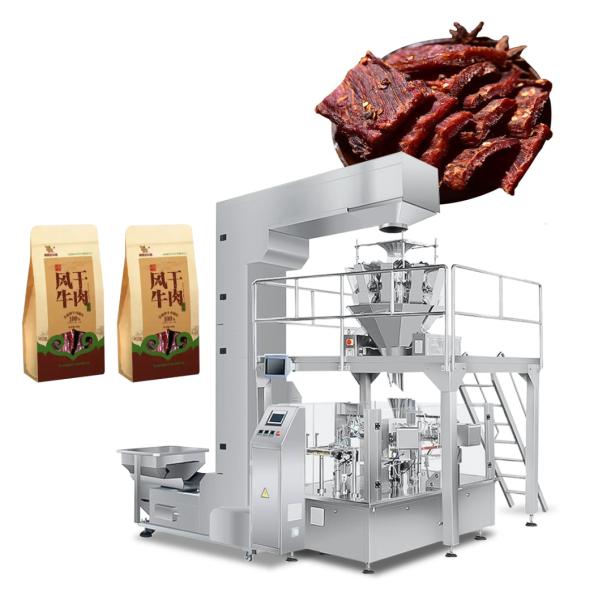 New Efficient Automatic Multi-Function Plastic Pouch Packing Machine For Food