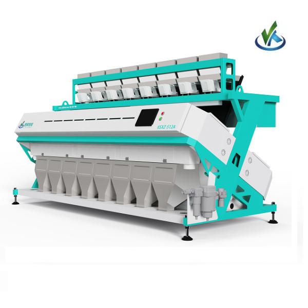 Quality LED Source RGB CCD 8 Chutes Peanut Color Sorter Machine Intelligent wholesale