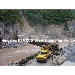 Prefabricated Steel Truss Pedestrian Bridge Design Bailey Bridge Structures