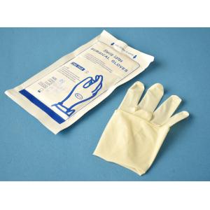 Cheap Surgical Powdered Disposable Latex Examination Gloves 2pcs Pair for sale