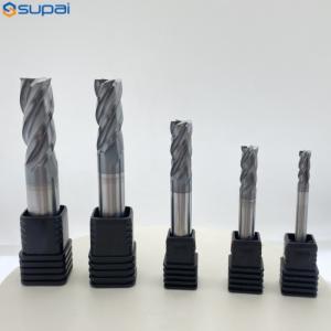 SUPAL Varies Shank Diameter Carbide End Mill With 35/38/40/45 Helix Angle And