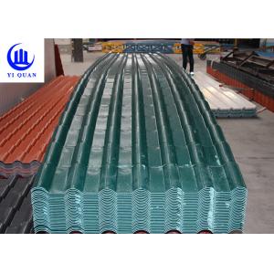 Slope ASA PVC Synthetic Resin Roof Tile For Villa Fireproof Impact Resistant