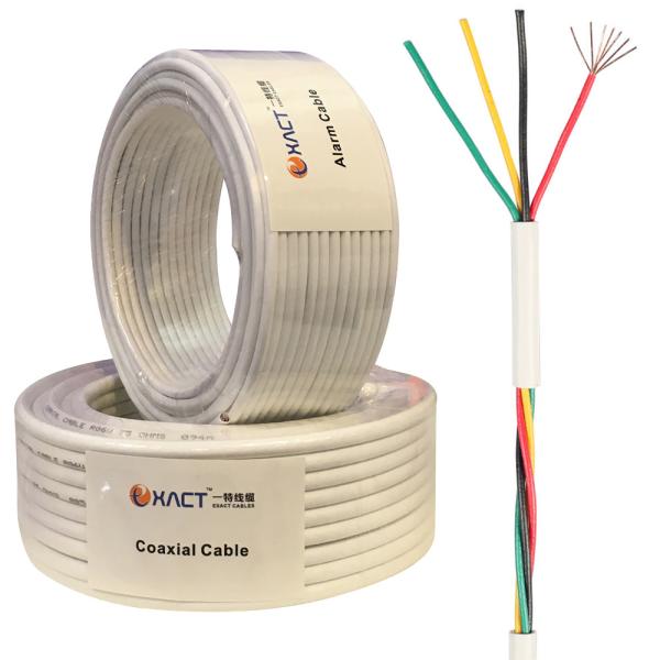 Quality Solid 4xAWG24 Unshielded CCA Alarm Cable EN50575 IEC6032-1 for Industrial wholesale