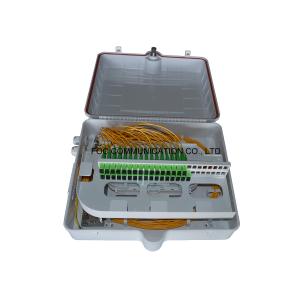 White Fiber Optic Cable Termination Boxes ABS Moduel PLC Splitter 1x32