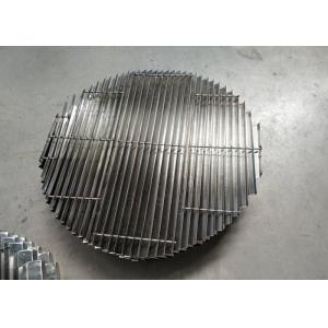 SS 304 316 Vane Pack Mist Eliminator , Oil Mist Eliminator Height 200mm For