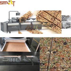 380v 400kg/H Snack Bar Machine Chocolate Enrobing Production Line