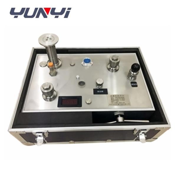 Piston Water Dead Weight Tester Hydraulic Pressure Gauge Calibrator