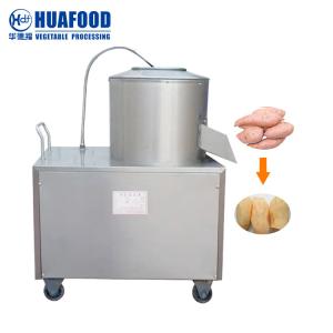 High-Accuracy Potato Peeling Cutting Machine Ce Certified