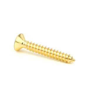 Brass Countersunk Head Phillips Drive Self-Tapping Screws Flat Head Pointed