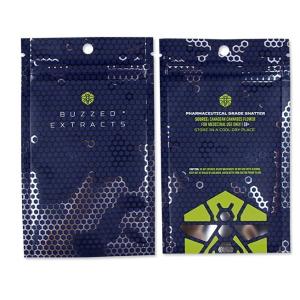 China Custom made makeup Plastic Packaging zipper Bags with Hanger Hole on sale