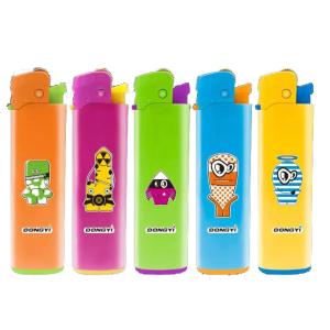 Cheap Changeable Flint Rechargeable Lighter Refillable Cigarettes Gas Lighter Customization for sale