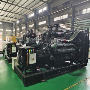 Cheap WIth Cummins 1000 kVA Auto Start Diesel Generator ISO9001 &amp; CE Certified Single Phase for sale
