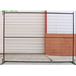 Easily Assembled Canada Galvanized Movable 6ft Temporary Site Fencing
