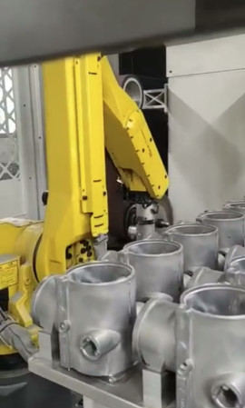 Automatic Precision Robot Deburring System Long Lasting Precision Deburring